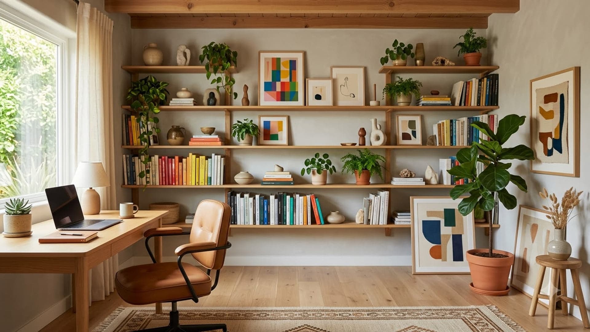 Creative Studio Workspace — funny virtual background for Teams, Zoom and Google Meet
